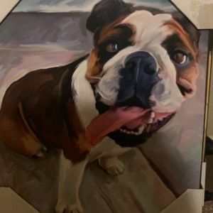 ROBERT McCLINTOCK Dog Art(golden retriever, bulldog, Boston terrier) $12 each